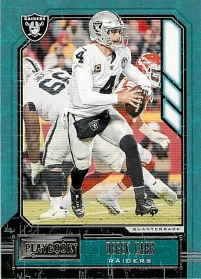 2020 Panini Playbook #6 Derek Carr RAIDERS - Image 1 of 2