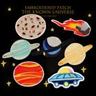 DIY UFO Outer Space Planet Embroidery Sew On Iron On Patch Badge Fabric Applique