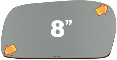 Nuevo espejo retrovisor plano izquierdo de repuesto para Toyota 4Runner 00-02 sin placa de respaldo Foto 1 de 4