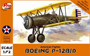 1/72 Boeing P-12 C/B US Army Fighter model aircraft kit Pro Resin R72030 - Foto 1 di 3