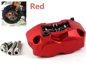 Motor Caliper Front Rear Disc Brake Master Cylinder Adapter 82mm 4 Piston Radial - Foto 1 di 12