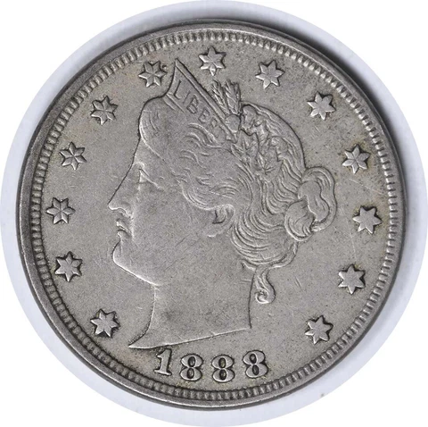 1888 Liberty Nickel DDO FS-101 VF Uncertified #840 Cover