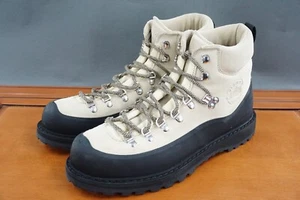 Diemme Roccia Zapatos Veterinarios Para Hombre 44/10.5 Zapato Blanco Negro Cuero Botas con Cordones - Imagen 1 de 10