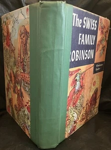 1956 "THE SWISS FAMILY ROBINSON" Hardcover Book! Windemere Readers - Picture 1 of 9