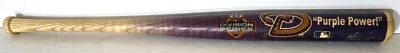 Arizona Diamondbacks 2001 Serie Divisional Purple Power 18" Mini Murciélago Madera Serpiente D Foto 1 de 4