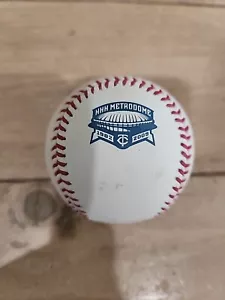 Joe Nathan Signed Auto Romlb Metrodome Baseball Mlb Certified Rangers Twins Hof - Picture 1 of 7