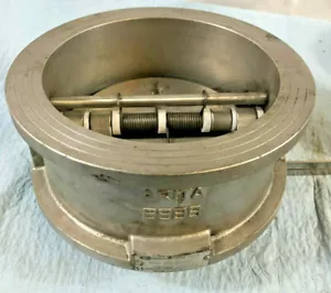 6" Wafer Check Valve - 316 Stainless Steel - Dual Plate. 150psi NRV. Viton Seat - Picture 1 of 5
