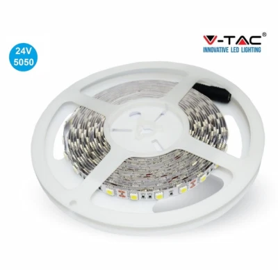 STRISCIA LED STRIP 24v 5-10-15mt Bianco Freddo, Caldo, RGB, RGBW RGBWW 24 volt - Immagine 1 di 4