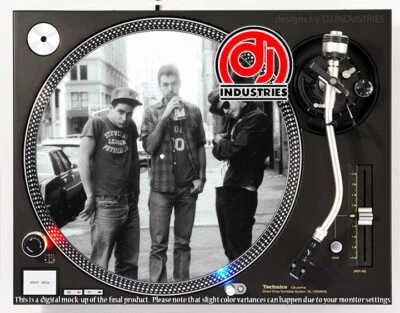 DJ INDUSTRIES Beastie Boys - 7"-12" DJ slipmat for LP turntable record
