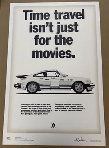 Daniel Arsham Porsche 930A Fictional Advertisements Signed Offset Litho LE/250 - Picture 1 of 1