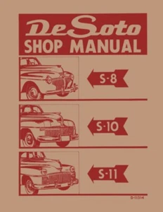 1941 1942 1943 1944 1945 1946 1947 1948 Desoto Shop Service Repair Manual - Picture 1 of 1
