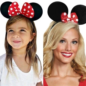 Minnie Mouse Ears with Bow - Headband - Costume Accessory - One Size - Picture 1 of 4