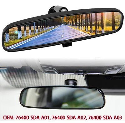 Fits 2006 2007 2008 2009 2010 2011 Honda Civic 2dr/4dr Interior Rear View Mirror Foto 1 de 4