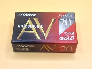 VICTOR AV 20 VHSC VHS Blank VIDEO Cassette Tape (Sealed) New! - Picture 1 of 3