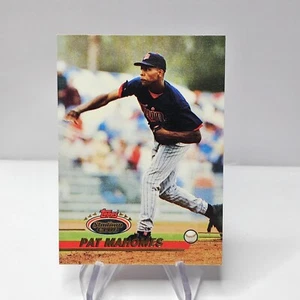 Pat Mahomes 1993 Stadium Club Minnesota Twins Baseball Card #740 - Picture 1 of 2