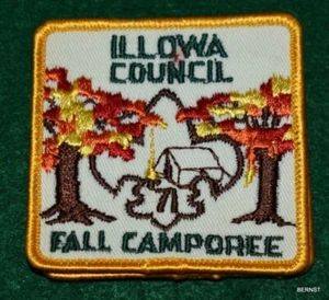 BOY SCOUT COUNCIL PATCH - ILLOWA COUNCIL - FREE SHIPPING - Picture 1 of 1