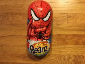 Latta Mighty Beanz Spider Man con set completo di 42 fagioli NUOVE CONDIZIONI - Foto 1 di 5