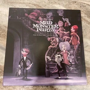 Mad Monster Party LP Soundtrack Black Green Swirl 2016 MINT Gatefold MONO - Picture 1 of 3