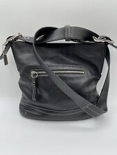Coach Black Leather Legacy Shoulder Bag # 1415