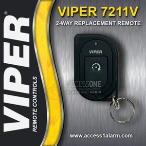 Viper 7211V 2-Way 1-Button Remote Control For The Viper 4203V New Black Color - Picture 1 of 5