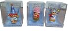 Lot Of 3 Hallmark Merry Miniatures Tiny Topper Rosie Chapeauzie Libby Crown Box
