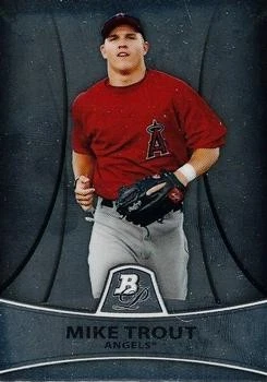 Bowman Platinum Mike Trout Prospects 2010 Foto 1 de 2