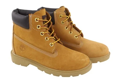 TIMBERLAND 10760-A5625 Boys Shoes EU34 Brown Leather High-Top Outdoor Boots - image 1 of 4