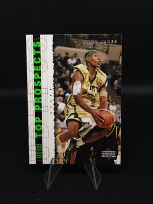 2003 UD Top Prospects #3 LeBron James Rookie RC - Image 1 of 2