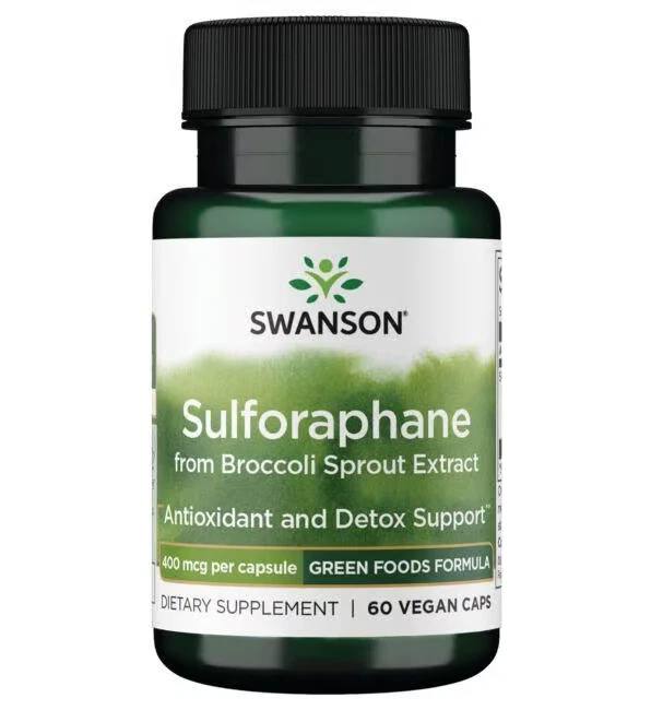 Swanson Sulforaphane  400mcg 60 VCaps - Bild 1 von 1