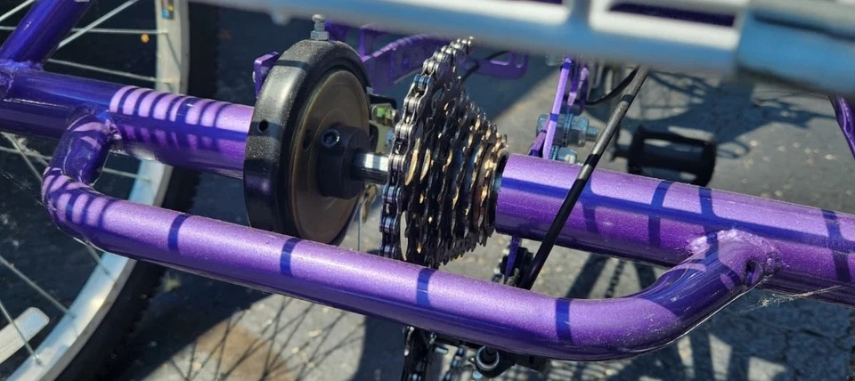 Triciclo adulto, bicicleta de 3 rodas, trike MoonCool, rodas de 24 polegadas, triciclo de 7 velocidades,  - Imagem 1 de 3