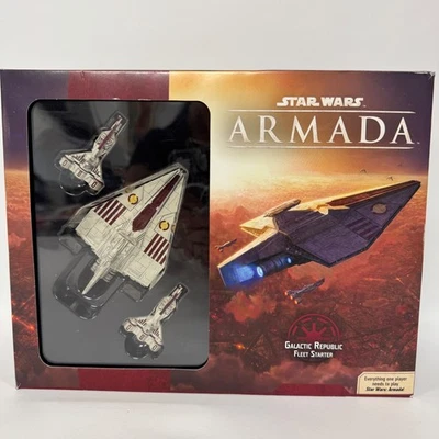 Star Wars Armada Galactic Republic Fleet Starter Set Fantasy Flight Game - READ - Image 1 of 4