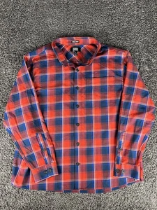 Alaskan Hardgear Shirt Mens 2XL Red Wool Blend Plaid Flannel Standard Fit NWOT - Picture 1 of 9