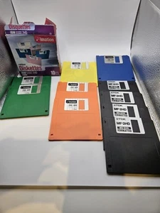 Imation Rainbow 1.4 MB 3.5" Diskettes 10 IBM Formatted - Afbeelding 1 van 1