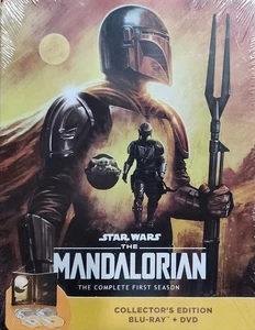 Star Wars: The Mandalorian Complete First Season Blu-ray/DVD Steelbook NEW - Picture 1 of 2