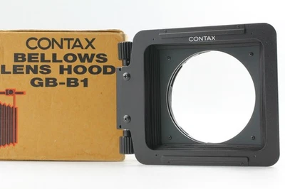 Boxed [Unused] Contax GB-B1 Lens Bellows Hood Shade for 645 N1 NX From JAPAN - Image 1 of 4