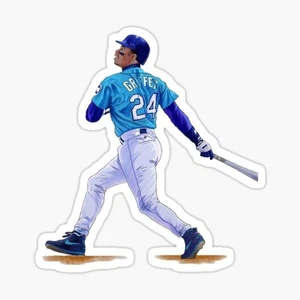 Ken Griffey Jr Swing the Kid Aufkleber Sticker 4" Football Seattle - Bild 1 von 1
