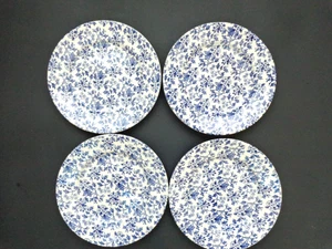 Set of 4 Vintage Staffordshire Ironstone- May Blossom ICTC Pasty Plate-Side Plat - Picture 1 of 12