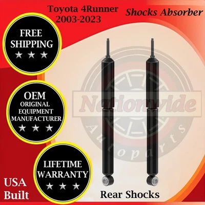 Amortiguadores traseros Monroe genuinos OEM para Toyota 4Runner 2003-2023 garantía de por vida Foto 1 de 4