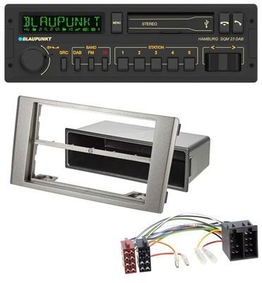 Blaupunkt USB DAB Bluetooth MP3 Autoradio für Iveco Daily (2006-2014) silber - Bild 1 von 4