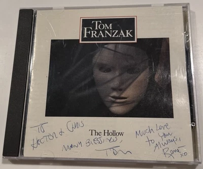 AUTOGRAPHED OP Tom Franzak ”The Hollow” 1989 Calibre CD - NOT on Apple Music! - Image 1 of 4