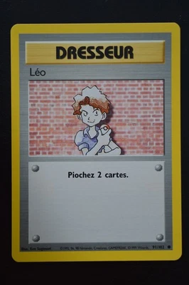 Pokémon TCG BILL 1ST EDITION FRENCH LÉO Base Set 91/102 NM - Image 1 of 2