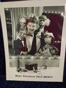 Dale Brown Master Bauchredner Original 8x10 Werbefoto - Bild 1 von 1