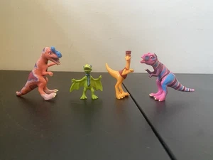 Jim Hensons Dinosaurier Zug Lernkurve Mini Figur 4 Stück - lesen - Bild 1 von 12