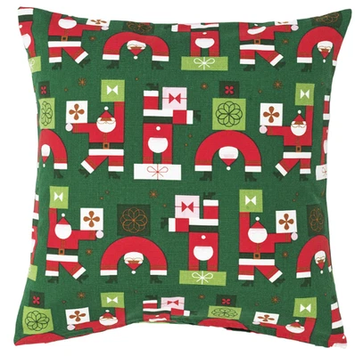 IKEA VINTERFINT Cushion Cover Christmas Santa Claus Pattern Green 50x50 cm  2026 Foto 1 de 2