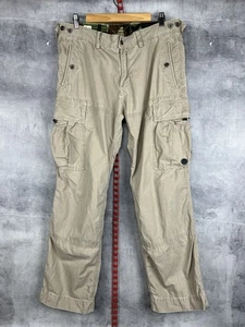 Polo Ralph Lauren Cargo Pants Mens 34x32 Beige RLPC - Picture 1 of 21