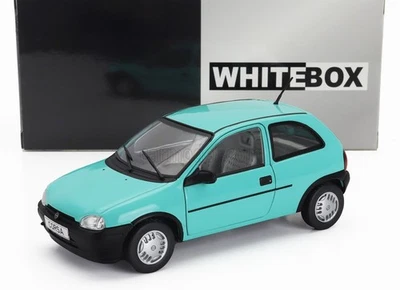 Opel Corsa B 1993 Turquoise Whitebox 1:24 Nuovo - Immagine 1 di 4