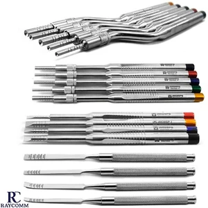 Kit de osteotomas de elevación de senos dentales implantes osteotomas de compensación-instrumentos cóncavos - Imagen 1 de 6