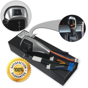 OEM SCHALTHEBEL SCHALTKNAUF AUTOMATIK FÜR BMW 3er E46 5er E60 E61 E63 LED SILBER - Bild 1 von 6