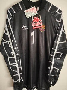 FC BARCELONA 1997 Vitor Baia 1 BNWT Goalkeeper camiseta shirt trikot maillot - Picture 1 of 7