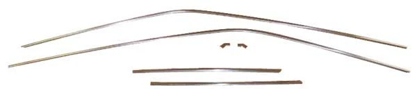 Nuevo juego de molduras de riel de goteo 6 piezas AMD para Dodge Dart 630-2067-S Foto 1 de 1